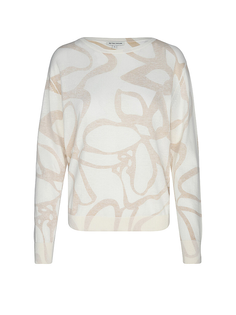 Tom Tailor Sweat-shirt 1045485 Inside Printed Flower Design L Femme